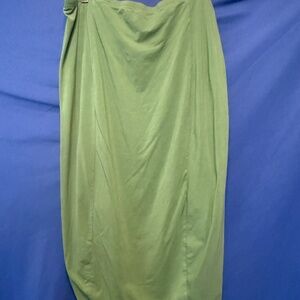 Rundholz XL Green Skirt Light and Cool, Stretchy, Versatile, Plus Size Too!